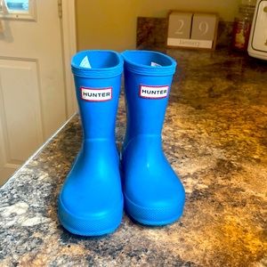 Hunter boots , toddler size 5